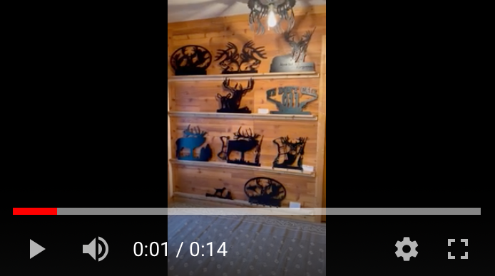 Gun & Bow Holder Display Wall