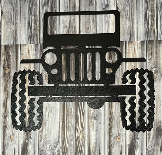 Jeep Metal Wall Art