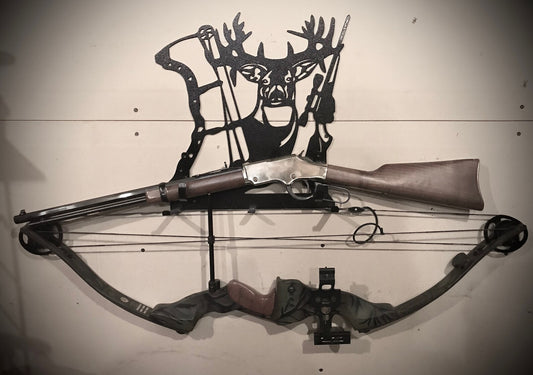 Deer Rack Gun/Bow Holder