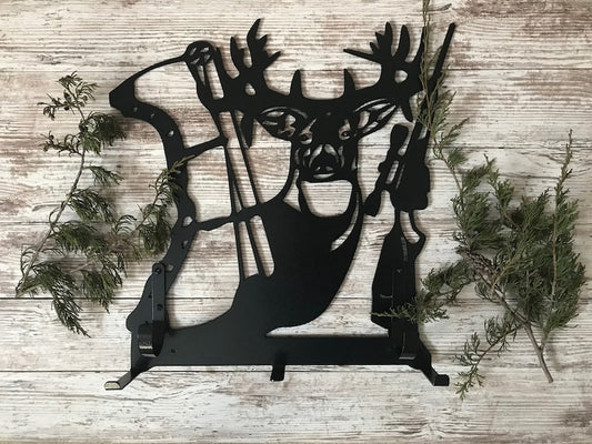 Deer Rack Gun/Bow Holder