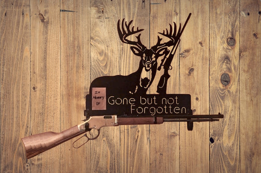 "Gone But Not Forgotten" Gun Holder (Plaque Not Included)